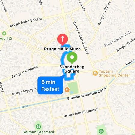 טיראנה Center Apartment מראה חיצוני תמונה